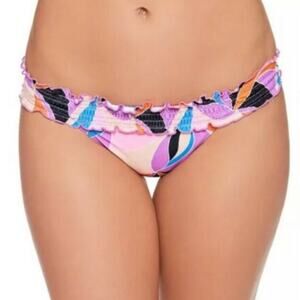 Salt+Cove Kaleidoscope smoked bikini swim bottom